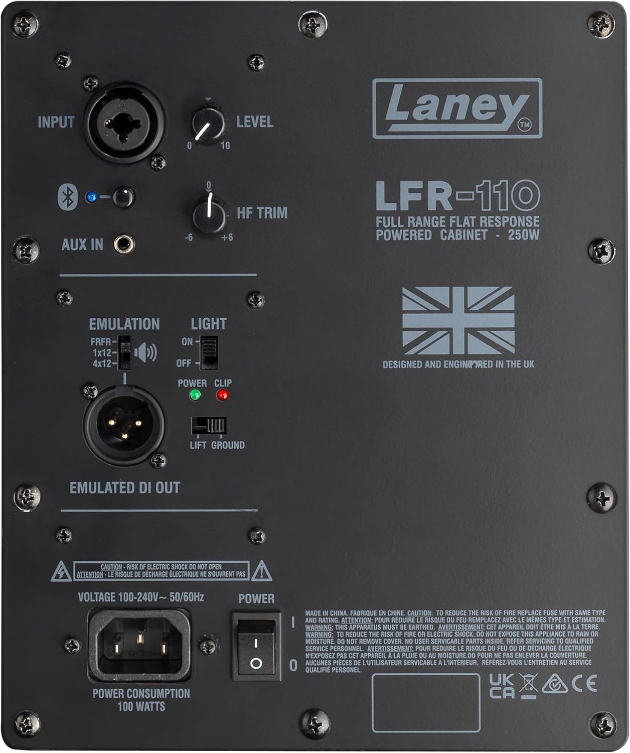 Laney LFR-110 Full-Range Flat-Response, 10in 250W