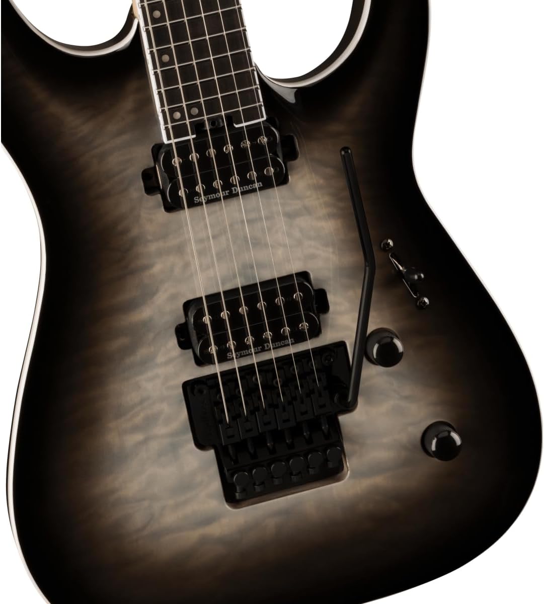 Jackson Pro Plus Series Dinky DKAQ Electric Guitar - Ghost Burst