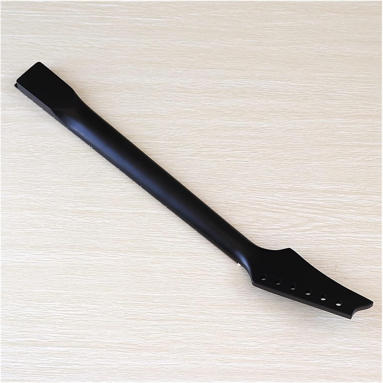 ZUZU 6 Strings Electric Guitar Neck Canada Maple Neck Rosewood Fingerboard Full Black 24 Frets Unfinished Guitar Neck