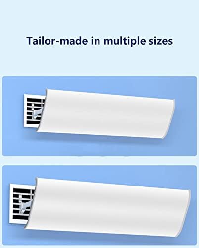 Air conditioning deflector Air Conditioner Deflector Windshield Baffle Anti-direct Blowing Home Hotel White