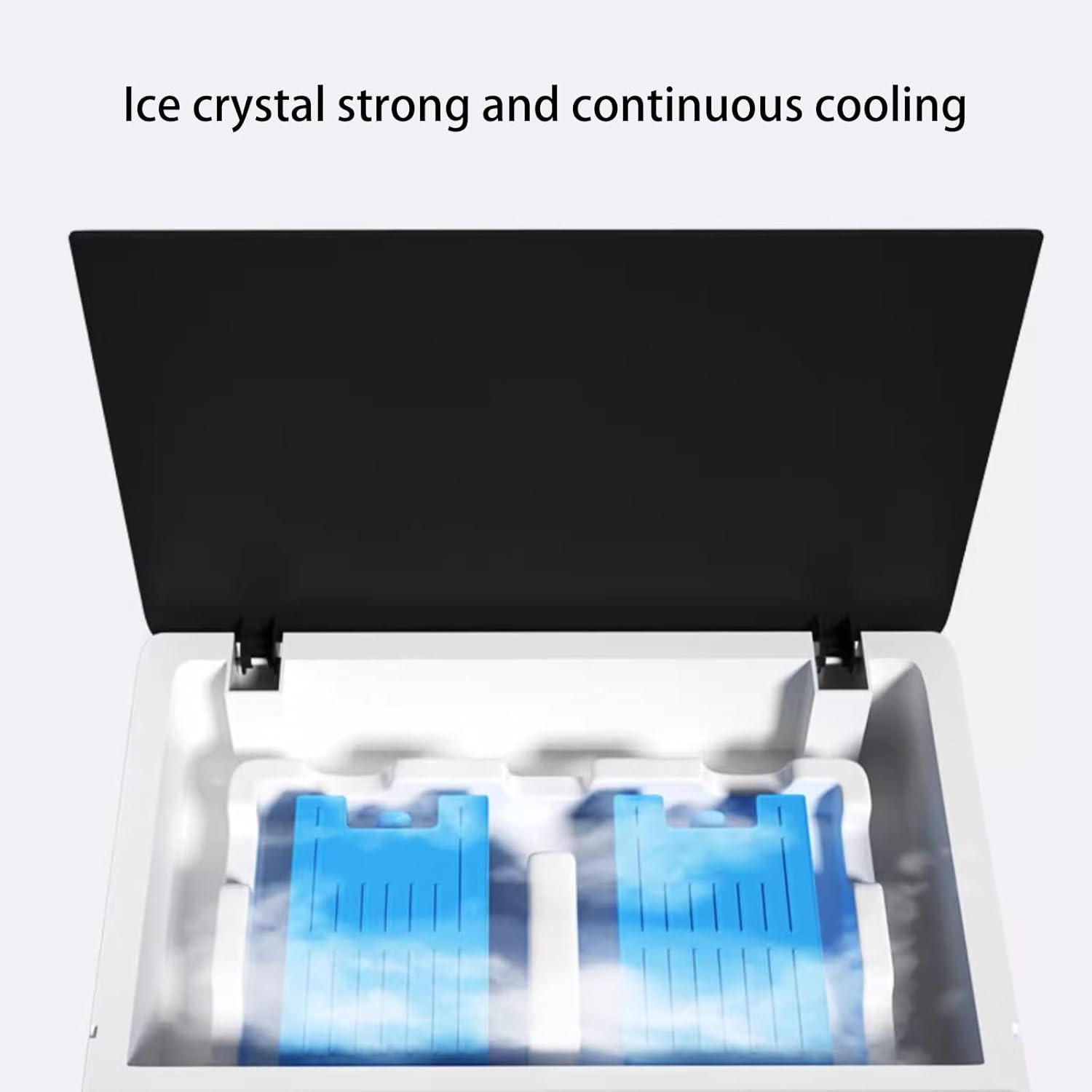 Portable Swamp Coolers, Evaporative Air Cooler with 3-Speed and Ice Crystals, Portable Air Conditioner for Patio Garage Commercial Use