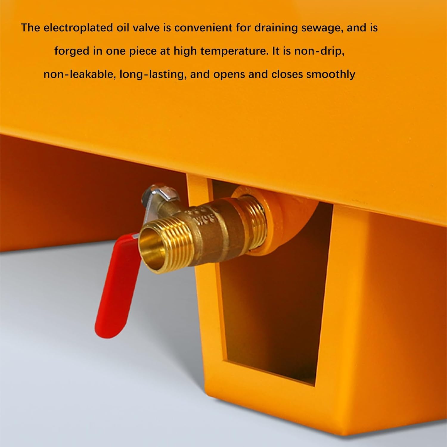 Spill Containment Platform,Industrial Spill Containment Pallet with Drain, Yellow Leakproof Tray On Wheels for Oil Drums & Washing Machines, 125X60Cm - Ideal for Warehous-Yellow-125x65x15CM