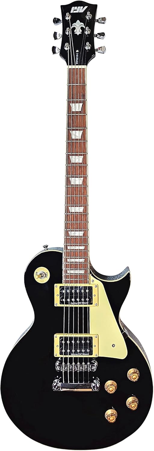IYV-ILS-340 BK, Solid Body Electric Guitars, Black