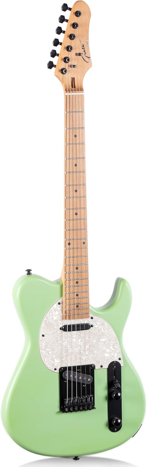 Grote Solid Electric Guita Right Handed TL Style (Surf Green)