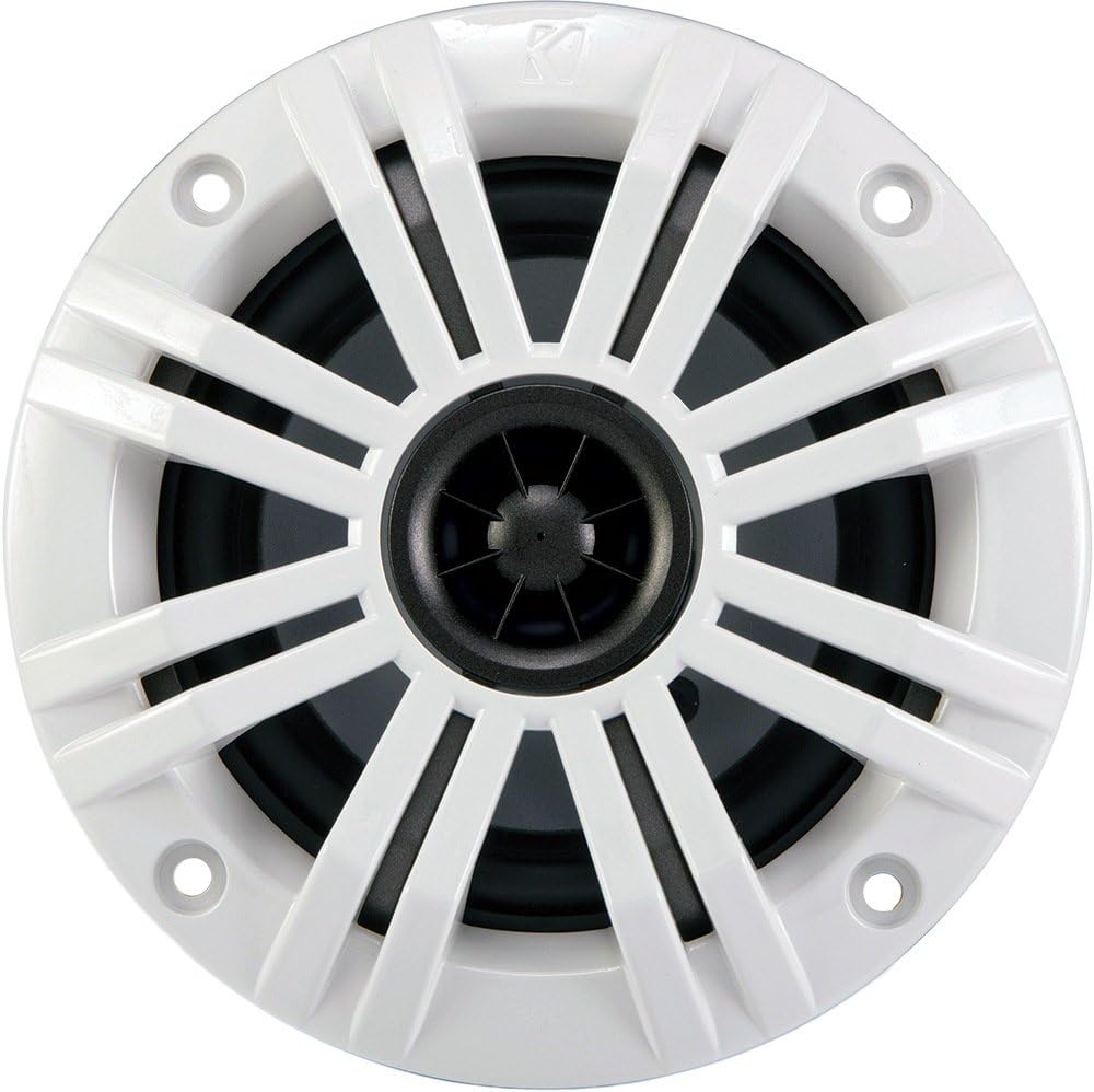 KICKER 4 Inch KM-Series Marine Speakers 41KM42CW (Pair)