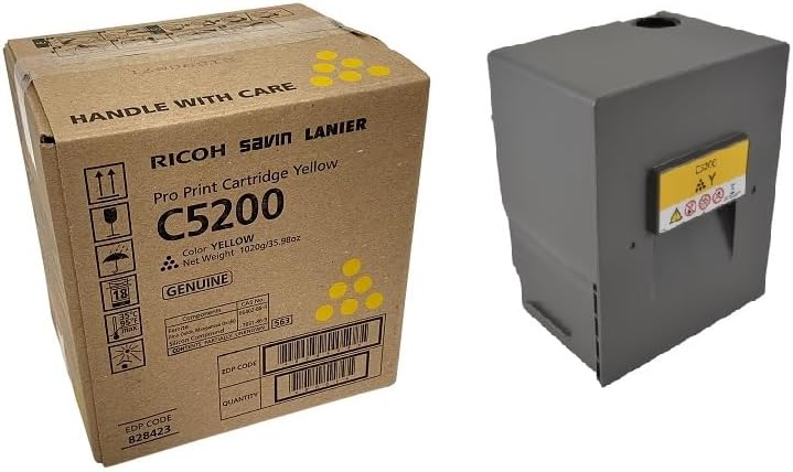 828422 828423 828424 828425 Genuine New Black Cyan Magenta Yellow Toner C5200S C5210S