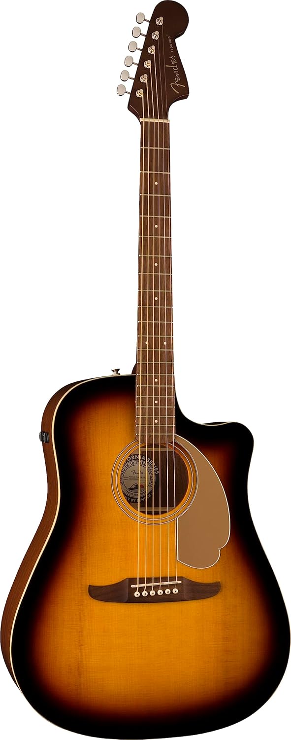 Redondo Player, Walnut Fingerboard, Gold Pickguard, Sunburst