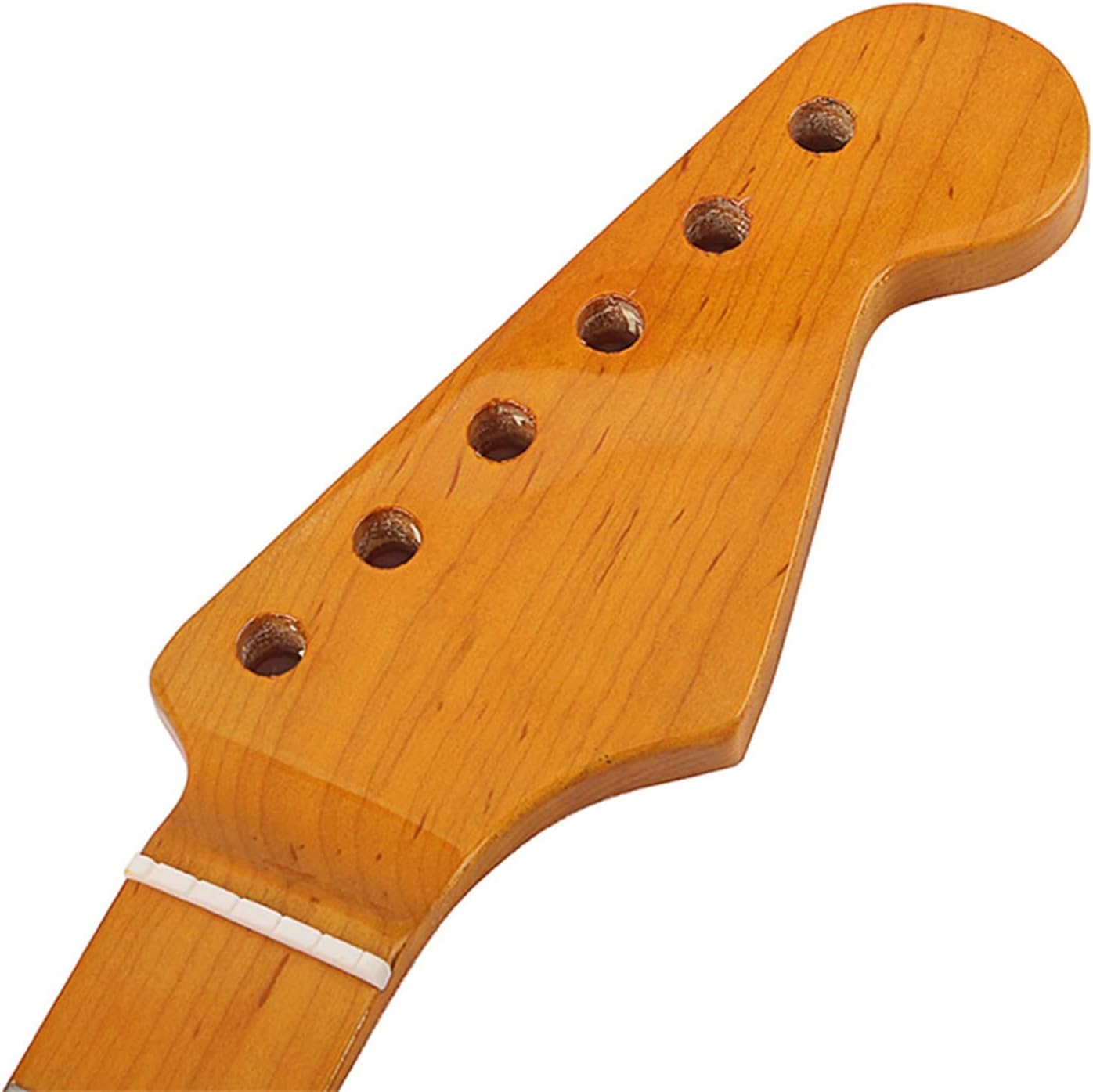 Wooden 21 Fret Fingerboard Neck Parts Replacement for ST Electric Guitar Guitar ​Neck Replacement