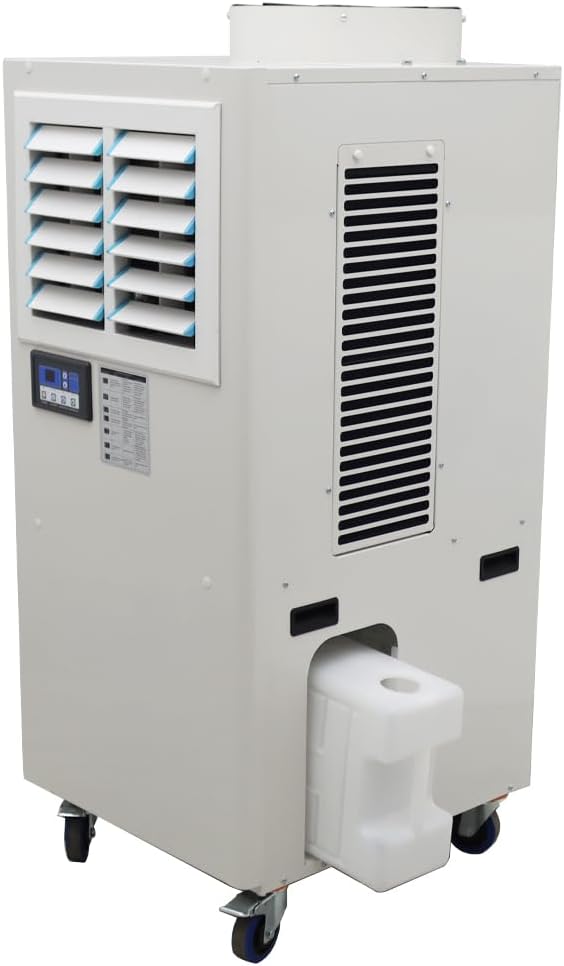 Industrial Spot Cooler Outdoor Air Conditioner Commercial Air-Cooled Mobile Outdoor Cooling Aircon 20400 Btu/h 220V