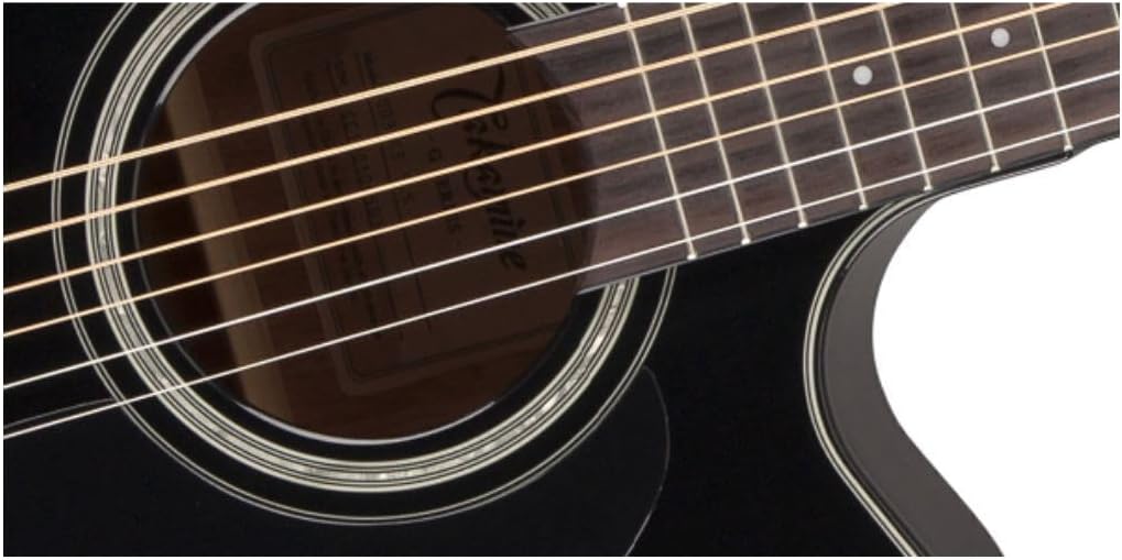 Takamine JB-GD30-CE Dreadnought Cutaway Guitar, Black