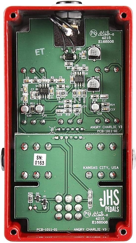 JHS Pedals JHS Angry Charlie V3 Distortion Guitar Effects Pedal
