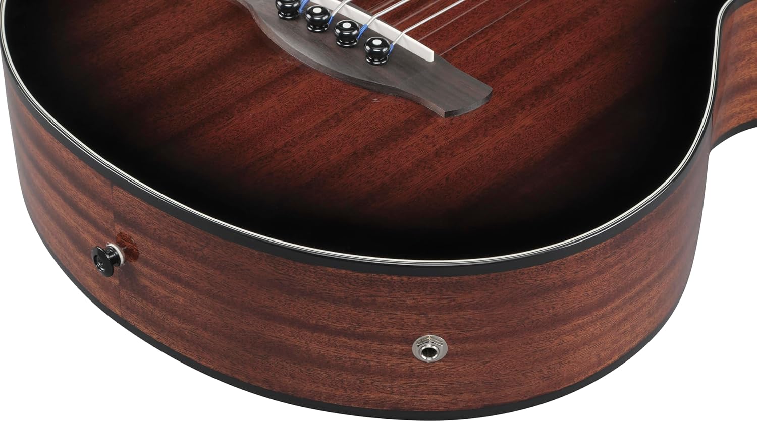 Ibanez AEGB24FE AEG Fretless Acoustic-electric Bass Guitar - Mahogany Sunburst