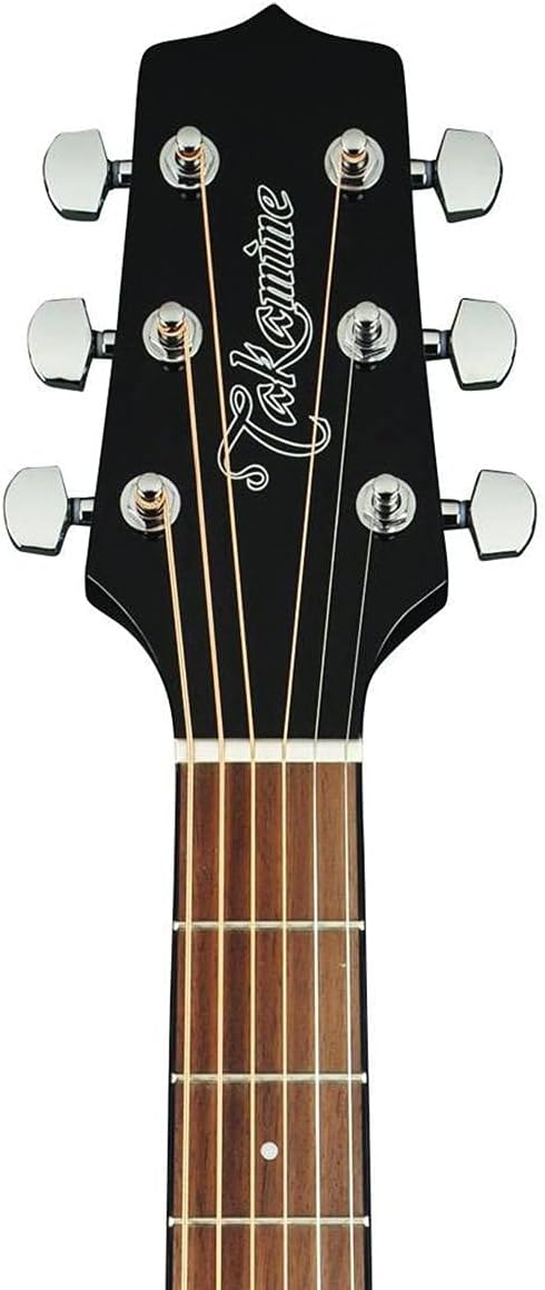 Takamine GF30CE-BLK FXC Cutaway Acoustic-Electric Guitar, Black