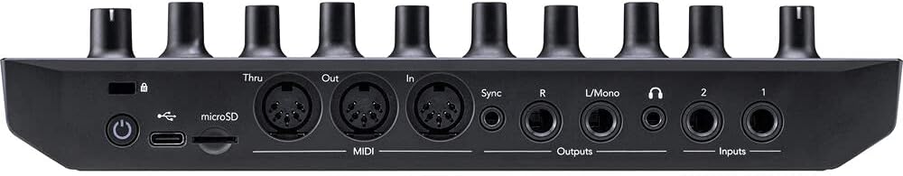 Novation Circuit Tracks Standalone Groove Box with Synths, Drums, and Sequencer Bundle with Studio Monitor Headphones and MIDI Cable