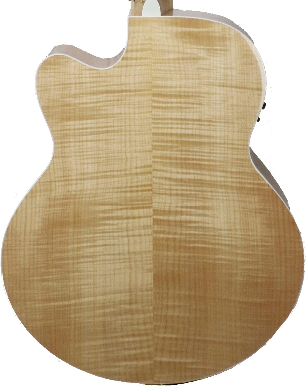 Sawtooth Solid Spruce Top Jumbo Cutaway 12 String Acoustic Electric Guitar with Flame Maple Back and Sides Right-Handed