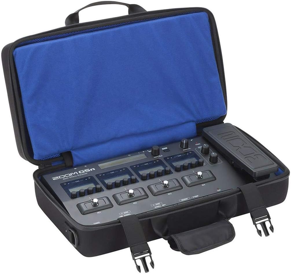 Zoom Carrying Bag with Pads and Stretch Bands for G5n Multi-Effects Guitar Processor