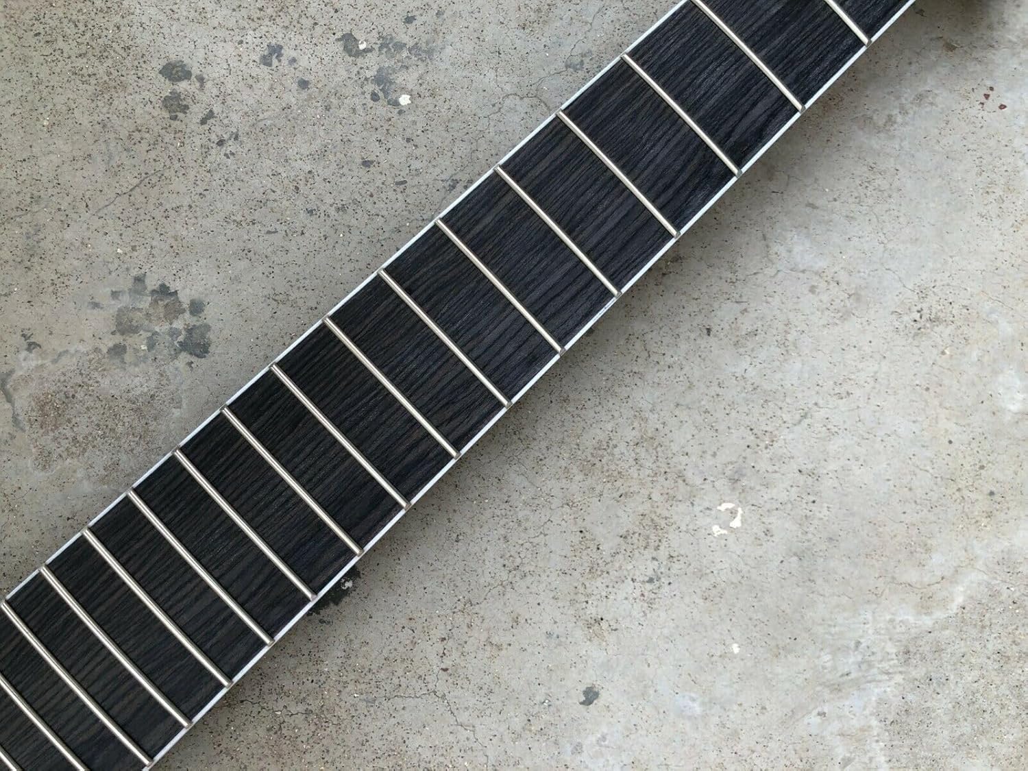 8 String 24frets Guitar Neck Mahogany Tech Wood Fingerboard 25.5 Inch DIY