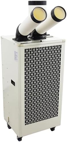 220V Industrial Air Conditioner MAC-45 Dual Tube Off White Industrial Cooling Workshops Equipment Cooling Capacity Refrigerant R410A