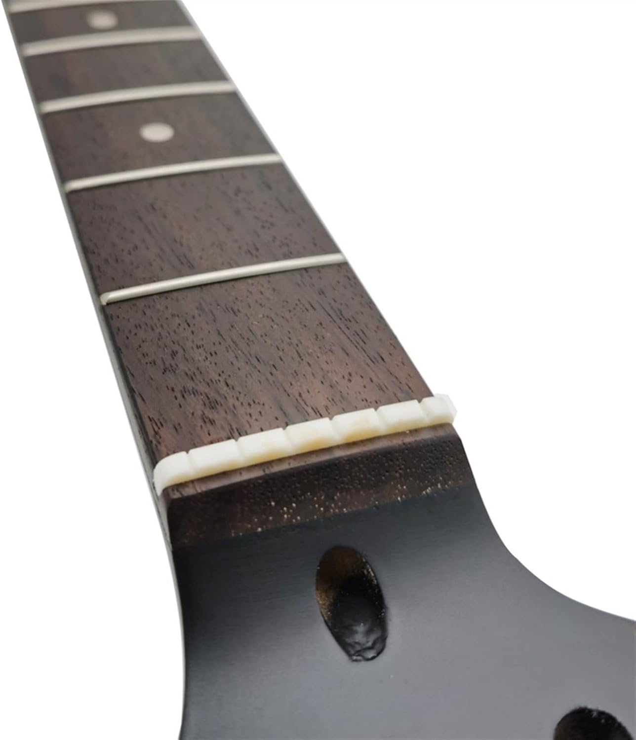 Matte Black 22 Fret Electric Guitar Neck/Maple Stem/Rosewood Fingerboard Guitar Accessories Unfinished Guitar Neck
