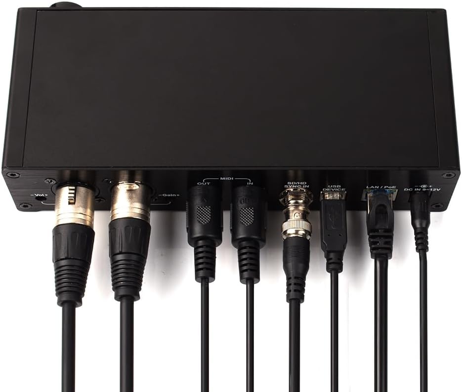 Timecode Center MTC-30 Supports Timecode Reader Generator Converter SMPTE LTC ArtTimeCode RTP-MIDI MMC PoE(MTC-30)