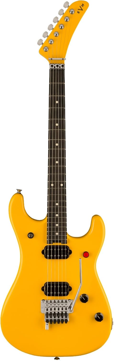 EVH 5150 Series Standard 6-String Electric Guitar (Right-Handed, EVH Yellow) Bundle with EVH Gig Bag and Strings (3 Items)