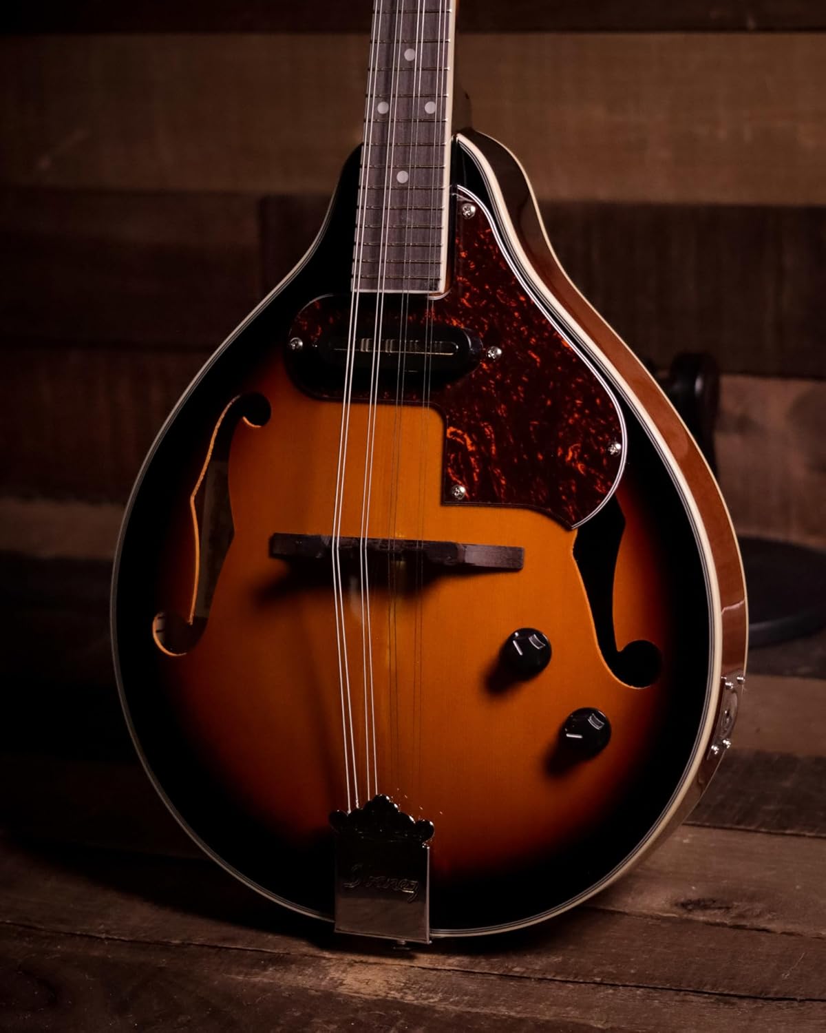 Ibanez M510E A-STYLE Acoustic-Electric Mandolin (BROWN SUNBURST)