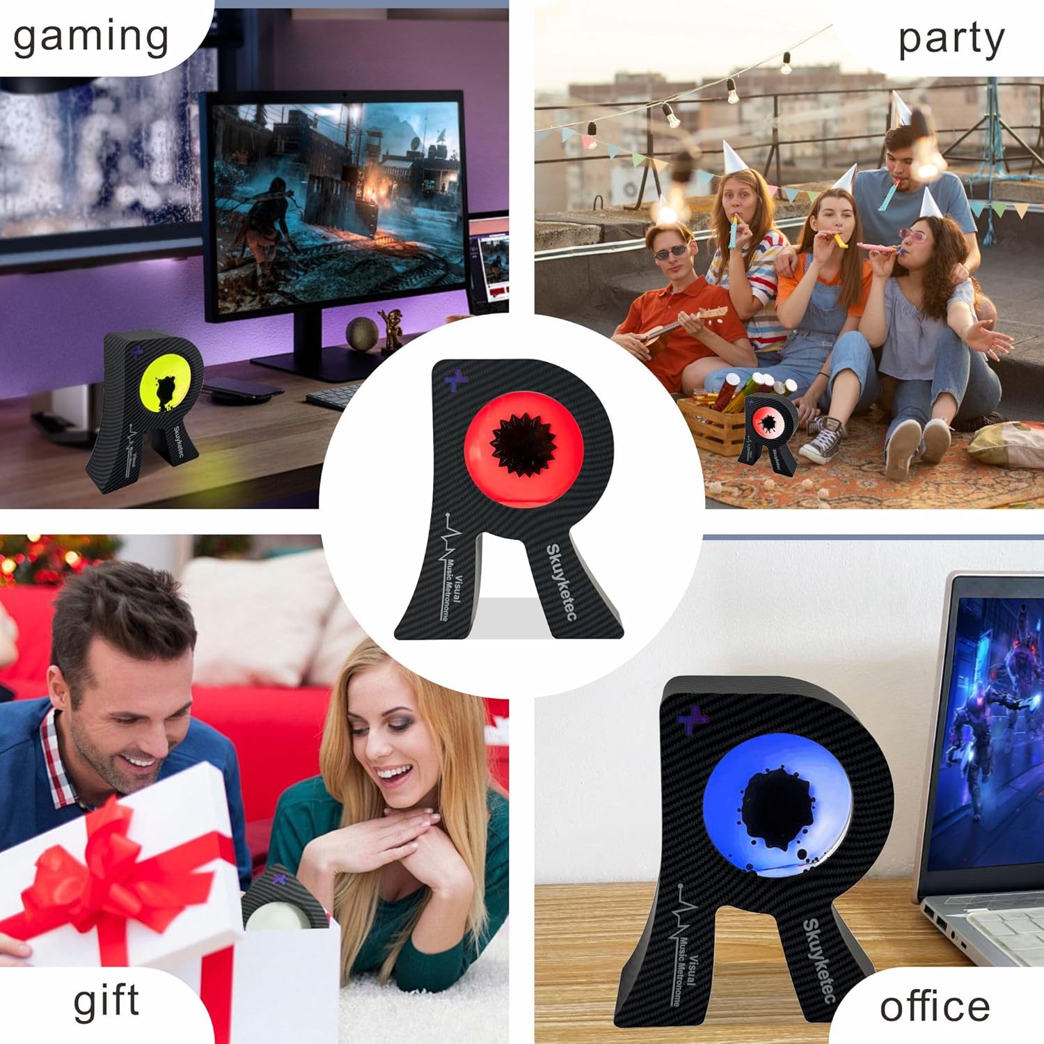 Ferrofluid Beat Visualizer (Imitation Carbon Fiber) This Product Does not Produce Sound