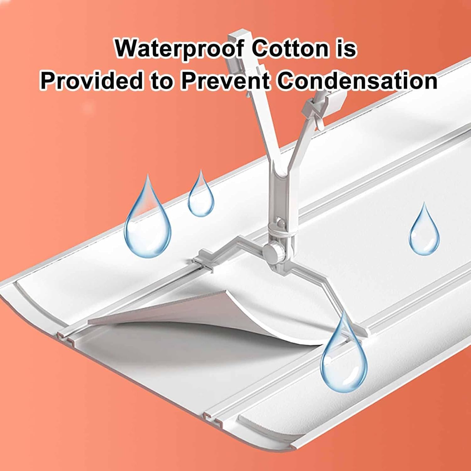 Adjustable Air Deflector, Air Conditioner Windshield for Central AC, Air Conditioning Windshield, for Living Rooms and Bedrooms