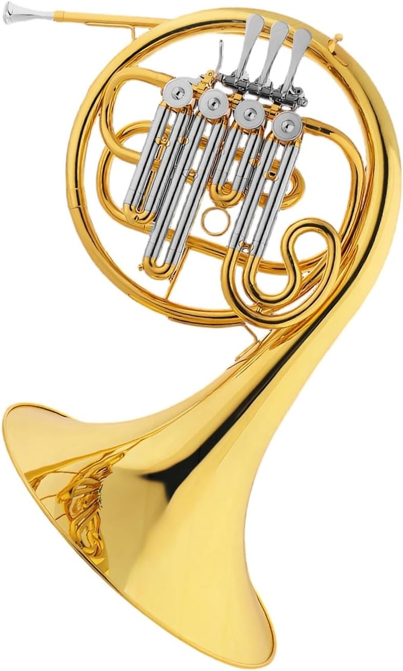 4 Key French Horn French Horn Three Key Four Key Single Row Double Row Beginner Playing Professional Musical Instrument(5)