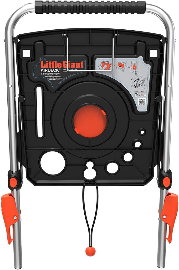 Little Giant Ladders, AirDeck Workstation, Ladder Accessory, Plastic, 25 Lbs Weight Rating, (26057-001)