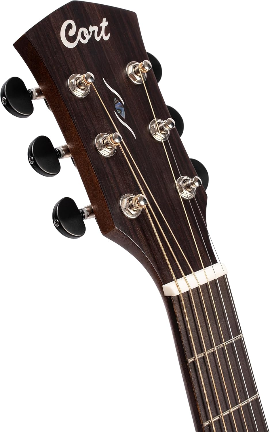 Cort 6 String Acoustic-Electric Guitar, Right, Open Pore Light Burst, Full (COREOCOPLB)