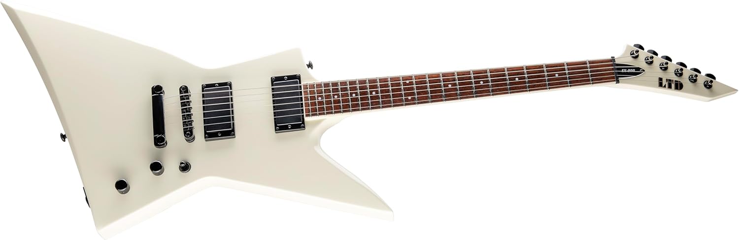 ESP LTD EX-200 Solidbody Electric Guitar - Olympic White