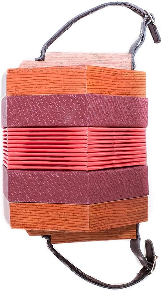 30 Buttons Concertina, Educational Musical Instrument, Fascinating & Softer Sound, Excellent Gift for Amateur Beginner Children Friends