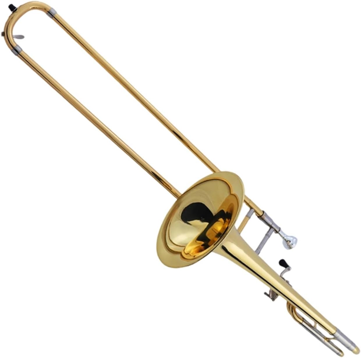 Adult Trombone Instrument B Flat To F Tenor Pitch Change Beginners And Adult Trombone Professional Playing Lacquer Gold
