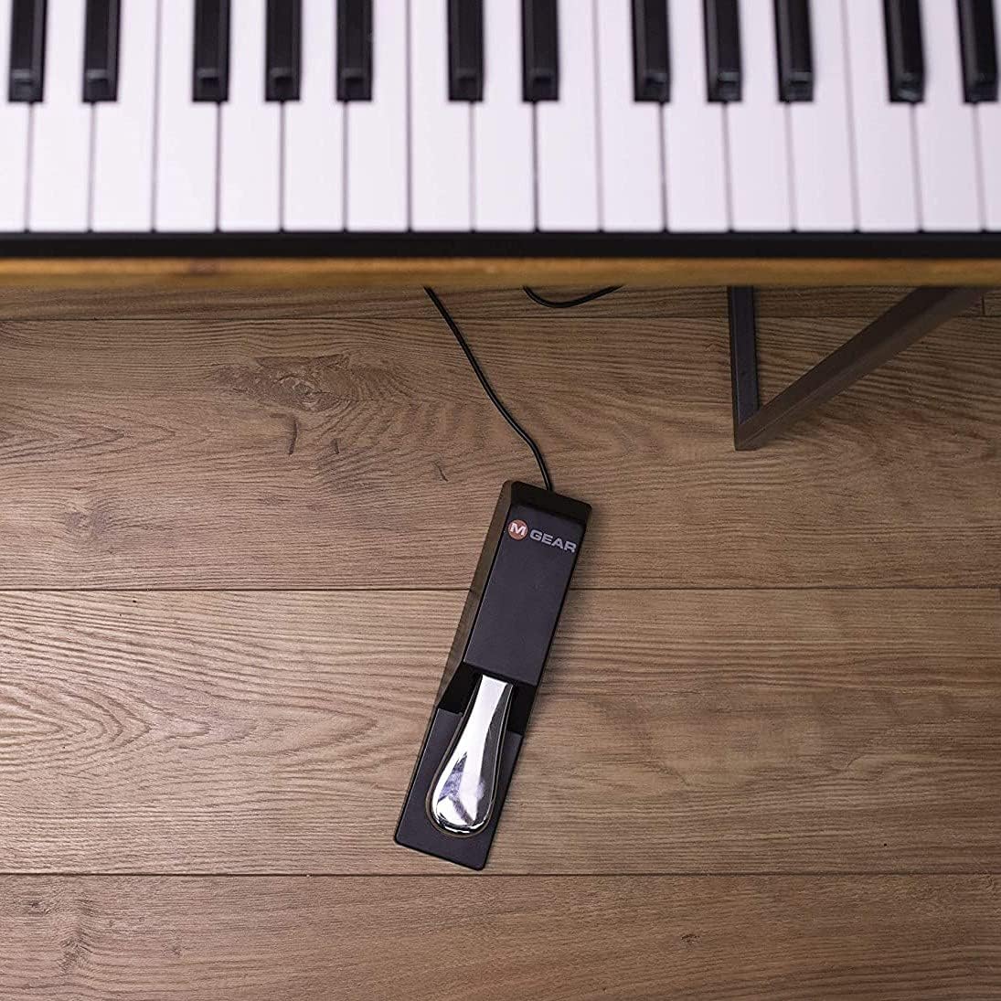 Akai MPK Mini MK3 MIDI Keyboard Controller + M-Audio SP2 Sustain Pedal, with MPC Beats and Software Suite – Beat Maker Bundle