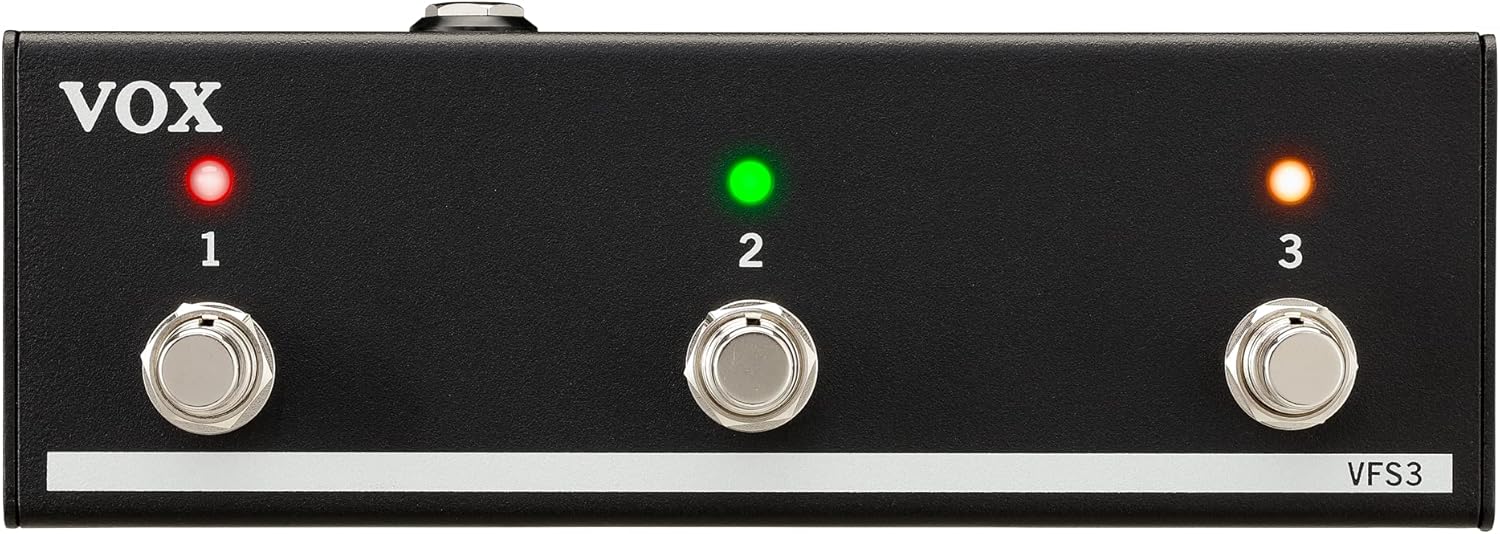 Vox VFS3 3-Button Footswitch for Mini Go Amps