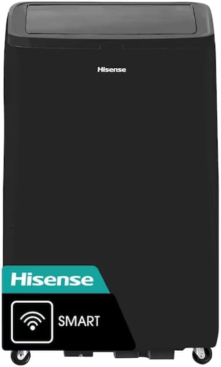 Hisense 3-in-1 Portable Smart Air Conditioner Wi-Fi 10,000-BTU 450-sq. ft. ConnectLife App, Remote control, Quiet operation 50 dB - AP1022CW1G (Renewed)