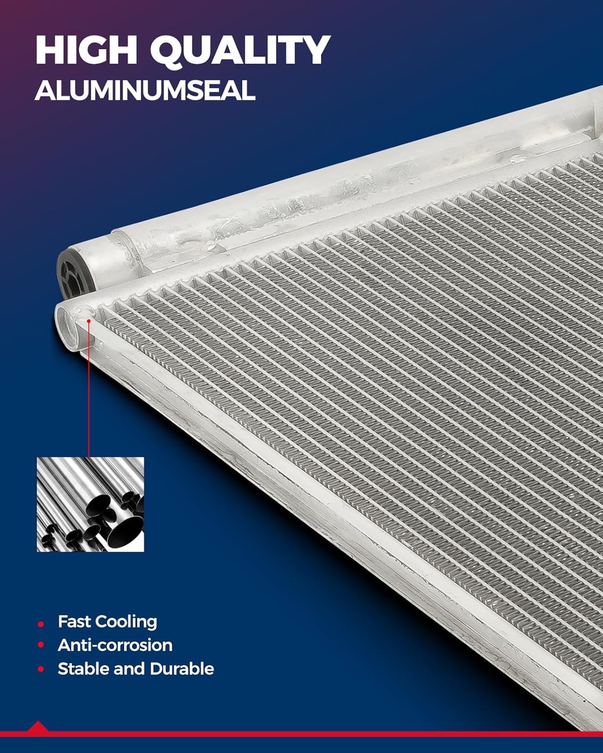 KAX Air Conditioner Condenser F 150 2015-2020 Navigator 2018-2020 Expedition 2018-2020 Automotive Replacement Air Conditioning Cooler Condensers TO3030312