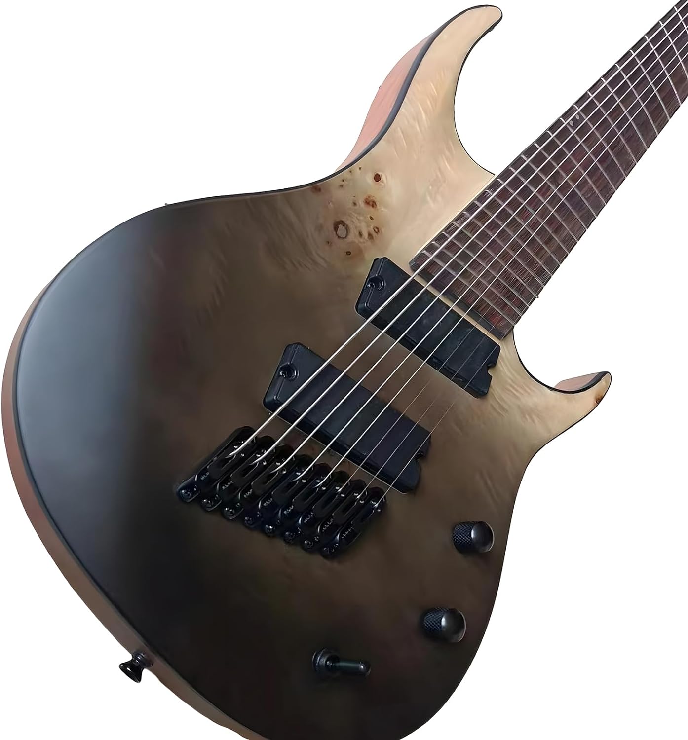 CoByda HandMade Generation Pro - 8-string Electric Guitar, Fading Tide Grey, Right-handed Guitar with Stainless Steel Fret