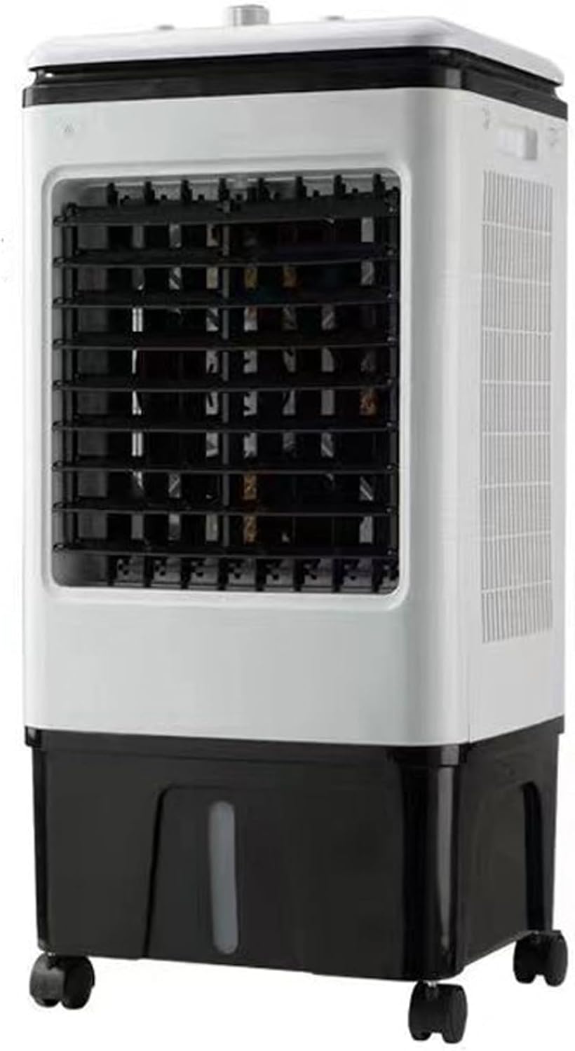 Swamp Cooler, Portable Windowless Air Conditioner, Evaporative Air Cooler w/ 6.6 gal Water Tank, 120°Oscillation, 8 H Timer, 3 Speeds, for Backyard, Garage, Patio, Indoor