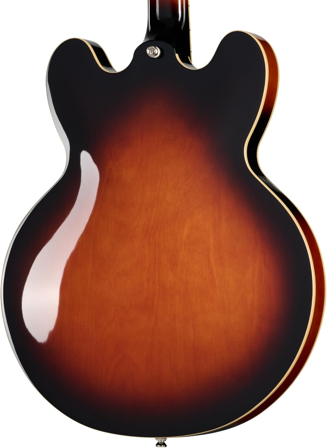 Epiphone Inspired By Gibson Bonehead Riviera, Dark Tobacco Burst with Case