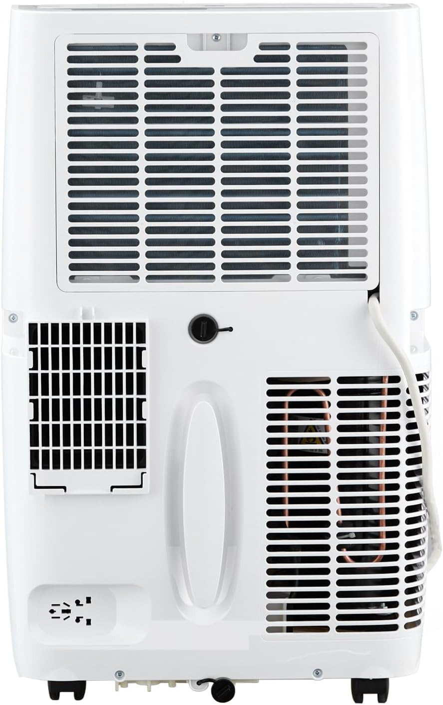 Garvee 12000 BTUs Portable Air Conditioner, Cools Room Up to 550 Sq. Ft., 3 in-1 Portable AC Unit with Dehumidifier, Fan Function, Remote Control Sleep Mode/24Hrs Timer, Window Installation Kit