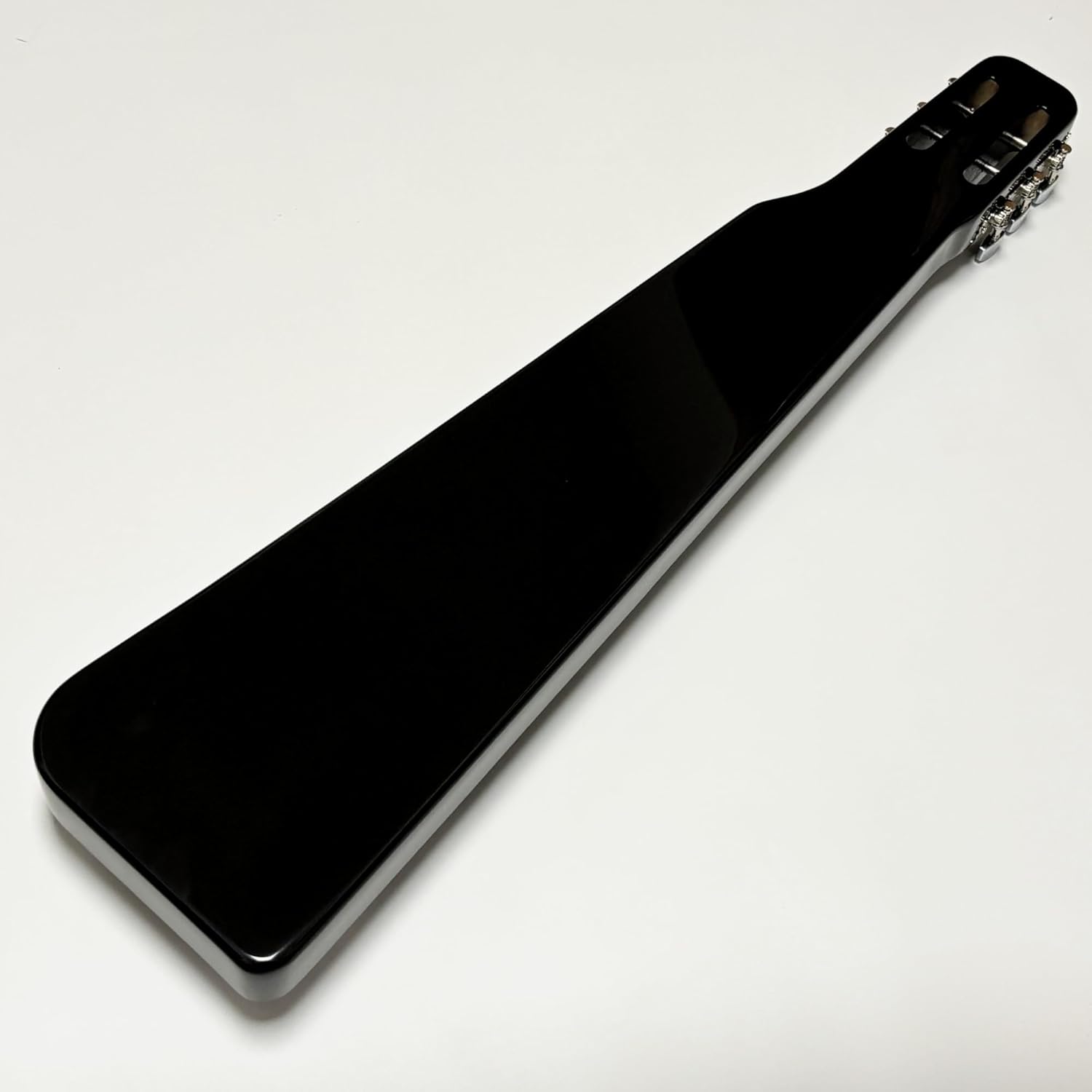 Lap Steel Guitar, Slide Steel Guitar Electric, 6 Strings Slotted Head Stock Guitars with Gig Bag & Slide Bar (Black Color)