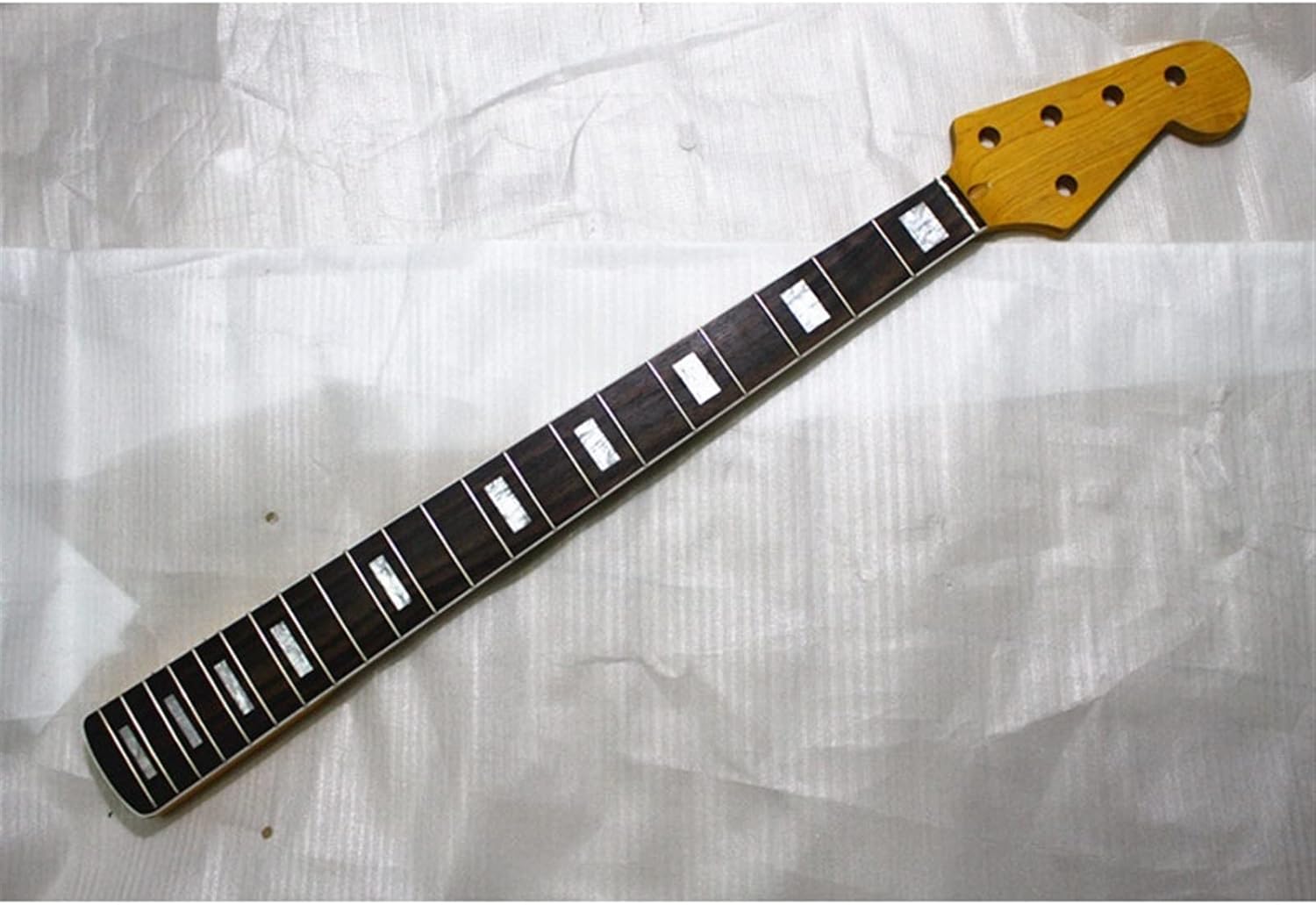 TSTS 21 Frets Five Strings Maple Electric Bass Guitar Neck with Rosewood Fingerboard Guitar Parts Guitar ​Neck Replacement