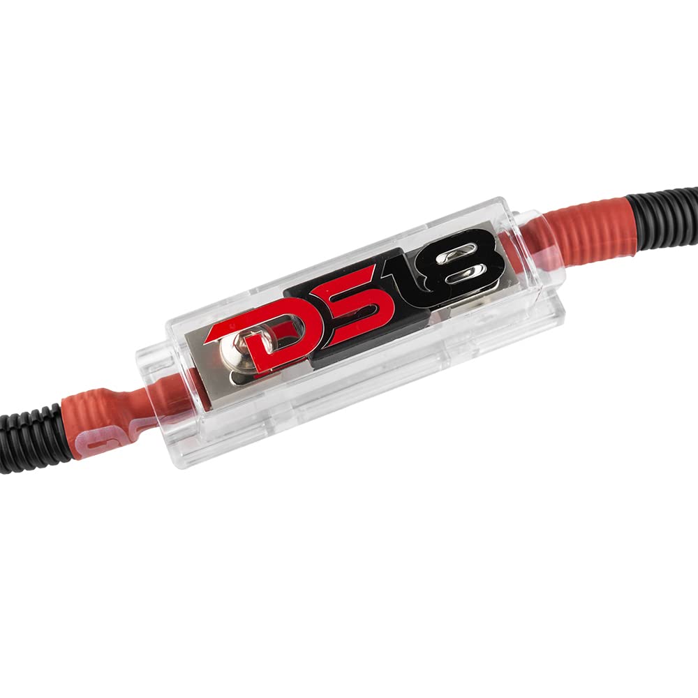 DS18 JL-Harness Plug and Play Harness for JL Sound Bar and Amplifier. RGB Cable Included on The Harness. Specially Designed to get The Proper Power and Cable Routing for Your Audio System