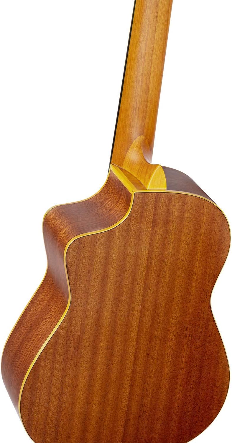 Requinto Series Pro Solid Top Acoustic-Electric Nylon String Guitar w/Bag