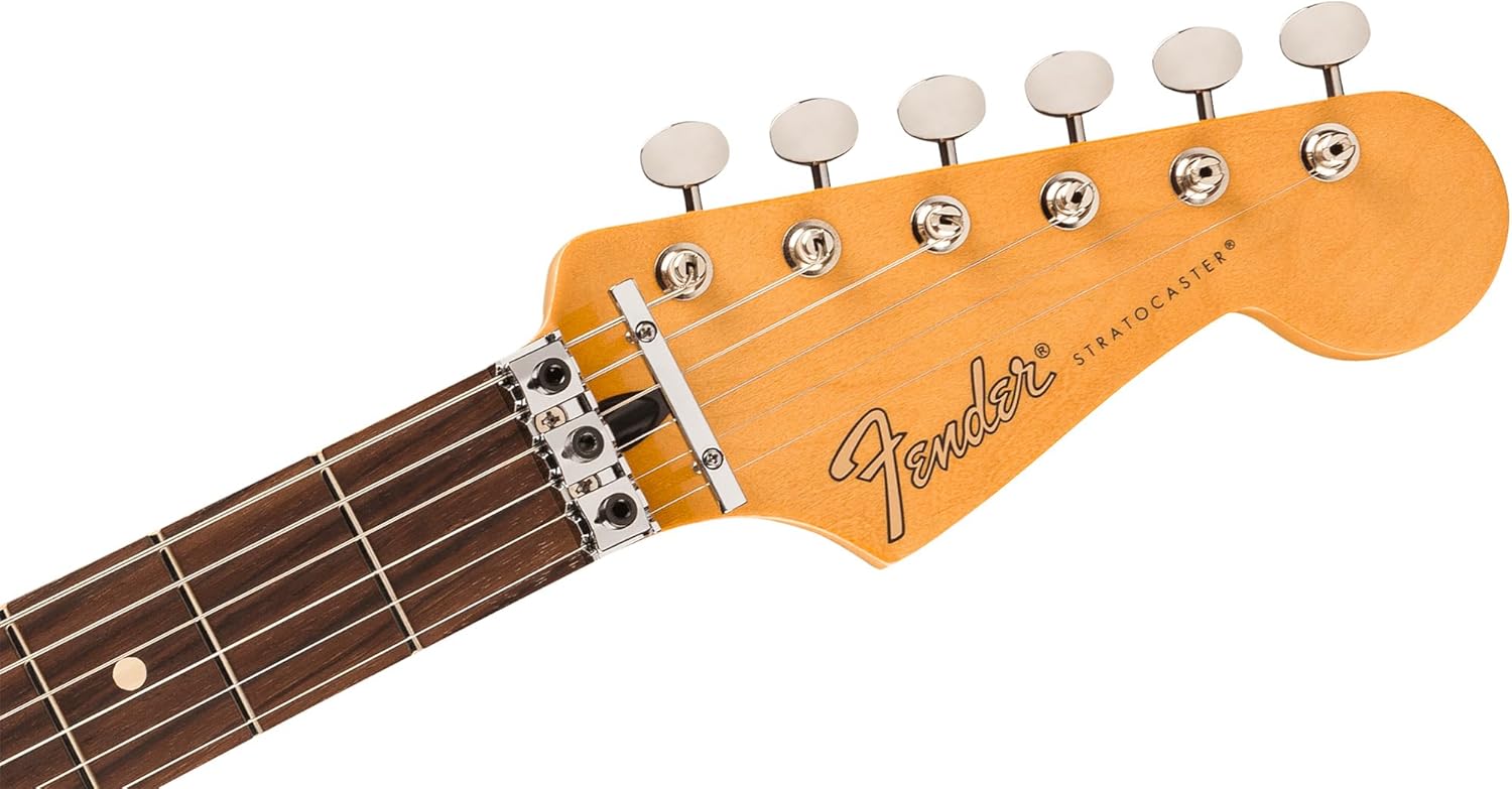 Fender Dave Murray Stratocaster - 2-Color Sunburst Bundle with Deluxe Gig Bag, Cable, Strap and Guitar Cleaning Kit