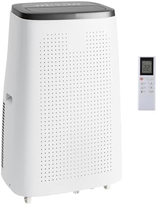 14000 BTU Portable Air Conditioner, Gray