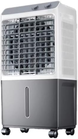 Evaporative Cooler, Knob Type Swamp Cooler, Portable Air Conditioners with 4 Ice Crystals, 3 Speed, 120° Oscillation for Room, Patio, Garage(78cm/31in)