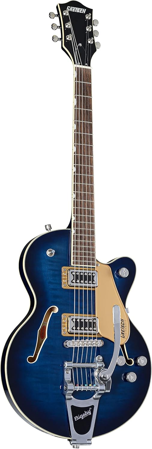 Gretsch G5655T-QM Electromatic Center Block Jr. Quilt Semi-hollowbody Electric Guitar - Hudson Sky